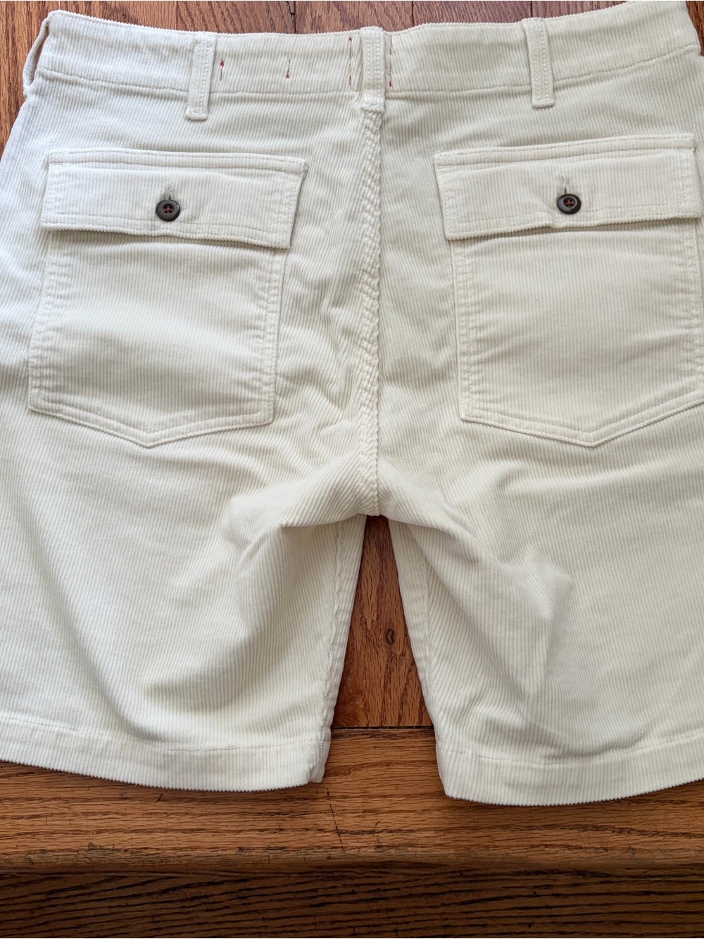 Hiroshi Kato The Cove Corduroy Shorts Mens 34 Oat 8" California Coastal Surf - Picture 2 of 10